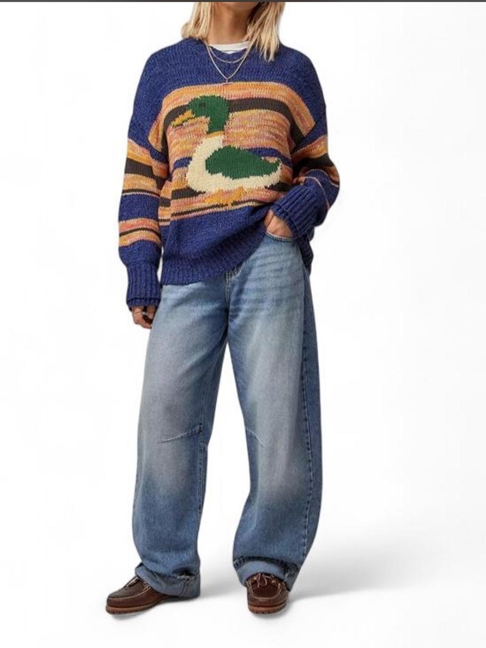 BDG Hunting Knit Oversized Sweater Size S